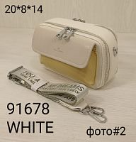 91678 WHITE Женская сумка  Valle Mitto