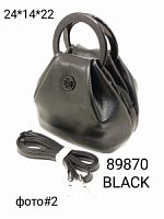 89870 BLACK Женская сумка  Valle Mitto