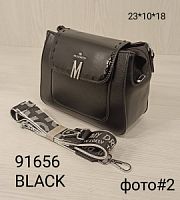 91656 BLACK Женская сумка  Valle Mitto