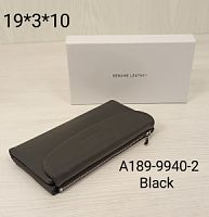 A189-9940-2 BLACK КОШЕЛЕК COSSNI