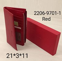 2206-9701-1 RED КОШЕЛЕК COSSROLL