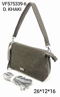 VF575339-6 D.KHAKI ЖЕНСКАЯ СУМКА Velina Fabbiano